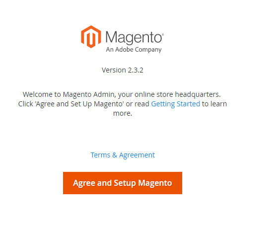 Configuration of Magento
