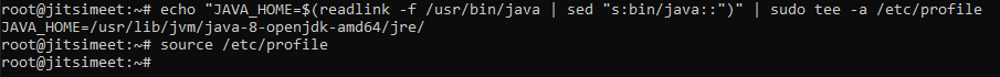 Java environment variables