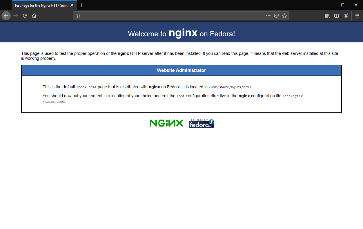 NGINX Page