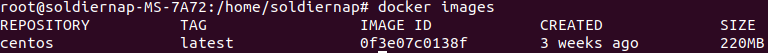 Docker Show Images